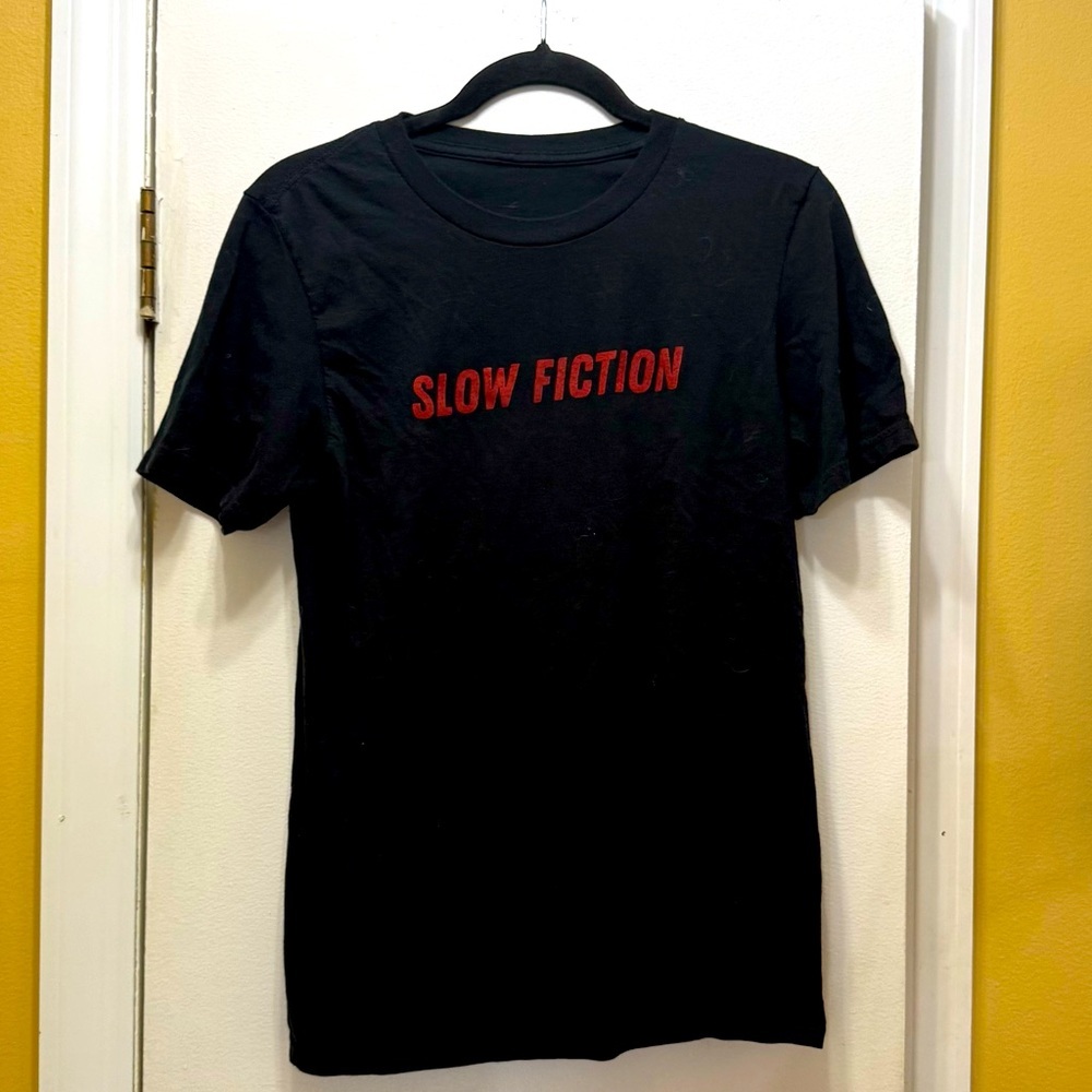 Black Slow Fiction T-Shirt! EUC